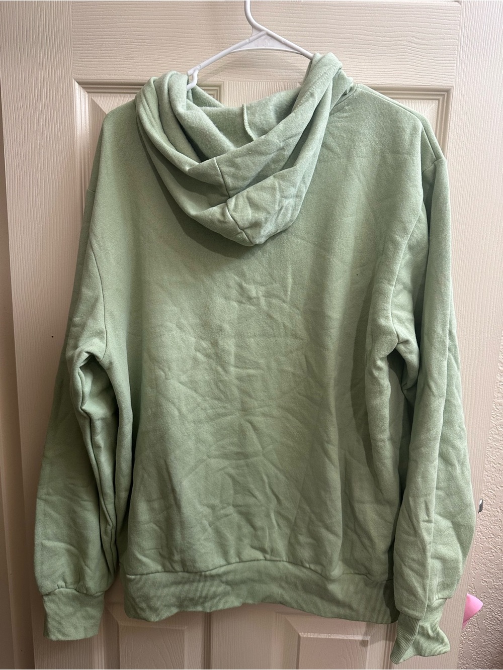 Universal Sage Green "TERROR" Graphic Pullover Hoodie - Picture 4 of 4